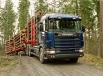Scania R164GB 580 6x4 Timber Truck 1995 года